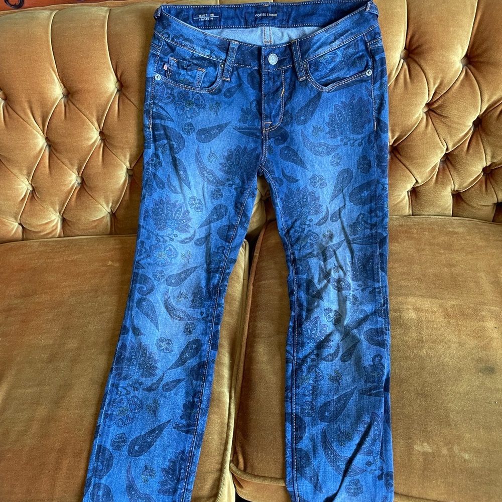 Vigoss paisley print blurWomen's Jeans